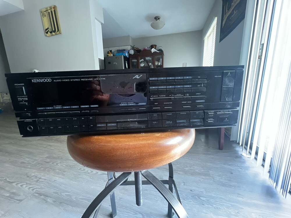Kenwood KR-V77R Audio-Video Stereo Receiver